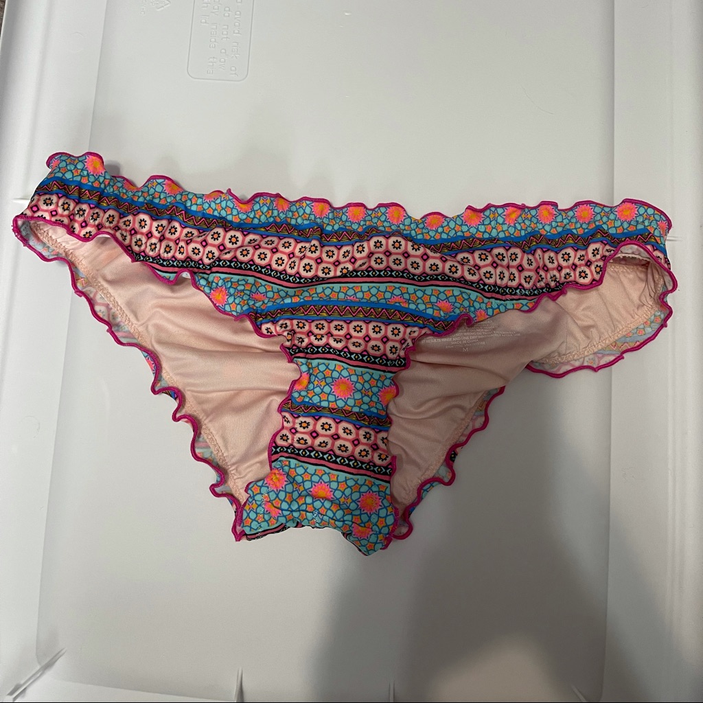 Pattern Bikini Bottoms